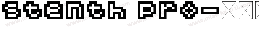 stenth pro字体转换